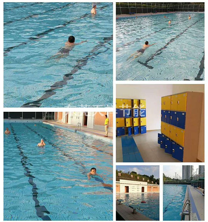 東莞市第一中學泳池淋浴房空氣能熱泵熱水