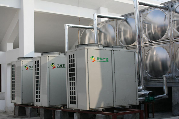 學校空氣能熱水系統