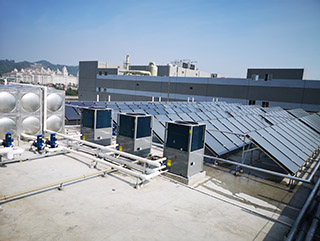 <b>廣州南沙太陽能中央熱水系統工程</b>