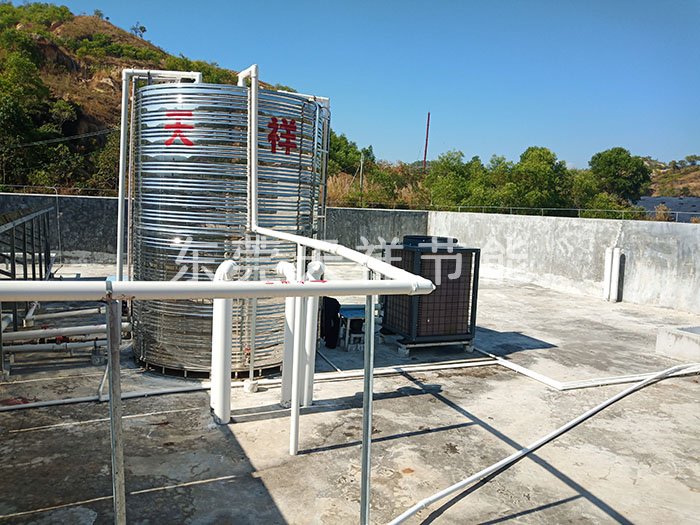 汕尾太陽能熱水工程空氣能輔熱系統