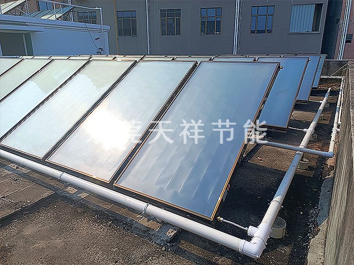 工廠宿舍太陽能空氣能熱水工程