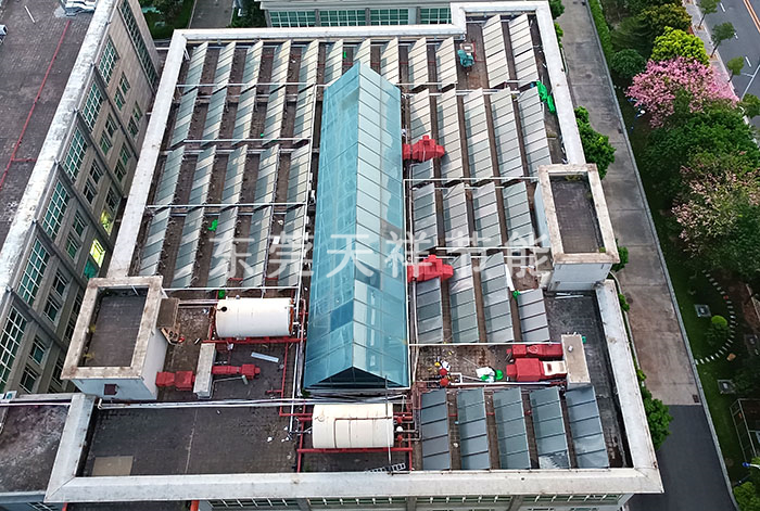 東莞仁康醫院太陽能熱水系統改造工程