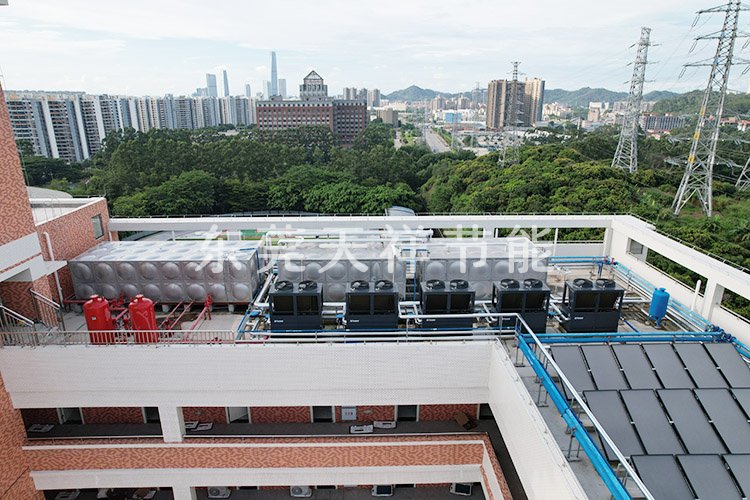 東莞第一中學改擴建項目宿舍樓熱水系統