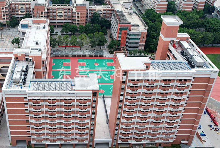 東莞第一中學改擴建項目宿舍樓熱水系統