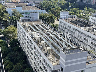 惠州工廠宿舍真空管太陽能熱水系統